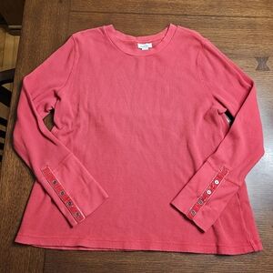 Sundance Thermal With Velvet Button Detail Cuffs XXL